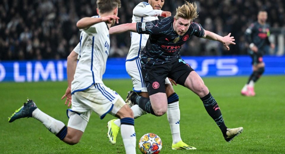 Pep Guardiola Hails Dazzling Kevin De Bruyne As Manchester City Cruise Towards Champions League Quarters