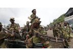 DR Congo rebels and army fight for key eastern town, residents flee