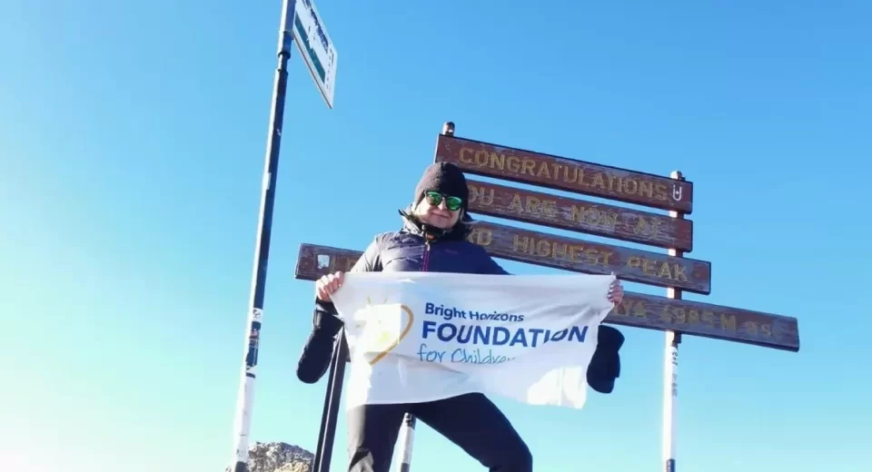 Awe inspiring 4-day trek climbing Mount Kenya by Cambridge woman