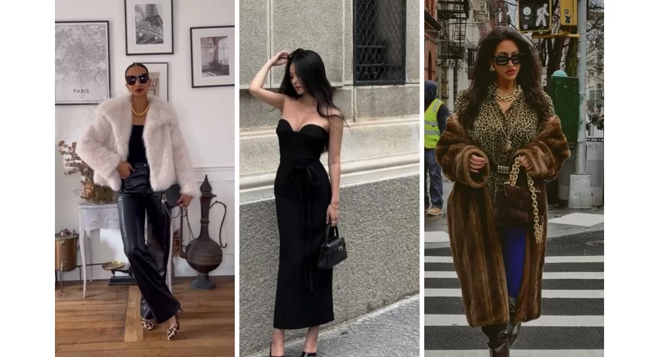 Faux fur, leopard and gold: ‘Mob wife’ fashion is taking over TikTok