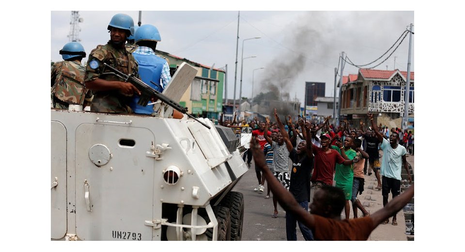 UN peacekeeping mission says staff, vehicles attacked in Congolese capital