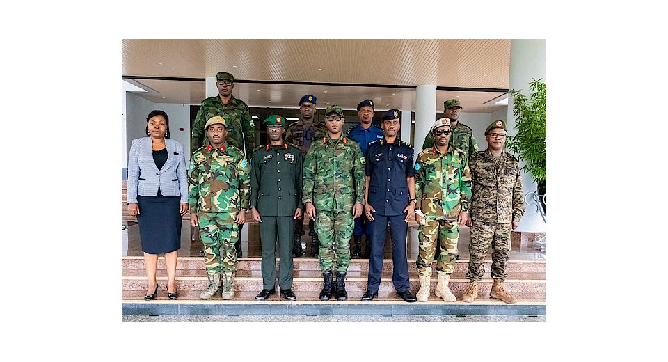 A delegation from EASF visits Rwanda for verification of pledged capabilities